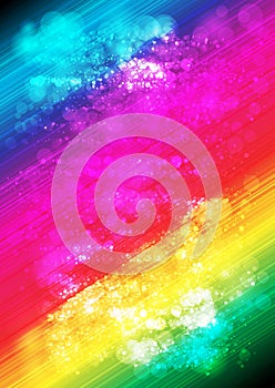 Abstract multicolor line and halo background_04