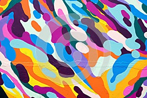 Abstract multicolor spotty background