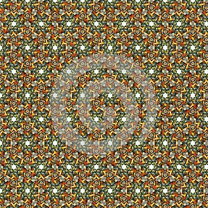 Abstract multicolor textile mixture pattern background design