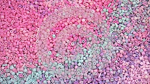 Abstract multicolored background with thousands of beautiful beads