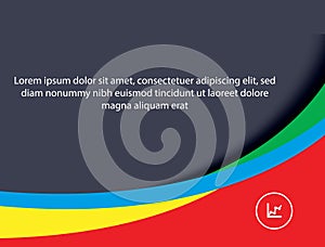 Abstract multicolored background. Vector graphics for design. Texture Illustration