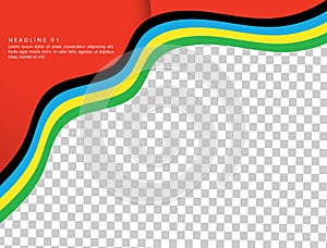 Abstract multicolored background. Vector graphics for design. Texture Illustration