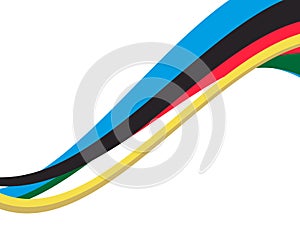 Abstract multicolored background. Vector graphics for design. Waves, texture.