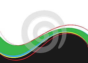 Abstract multicolored background. Vector graphics for design. Waves, texture.