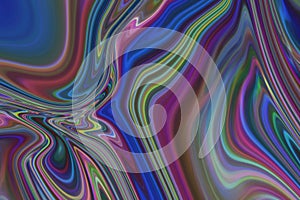 Abstract multicolored fractal neon background