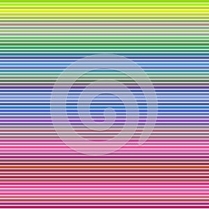 Multicolored horizontal line pattern background
