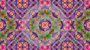 Abstract multicolored kaleidoscope background with a symmetrical pattern