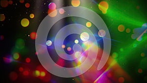 Abstract multicolored lights