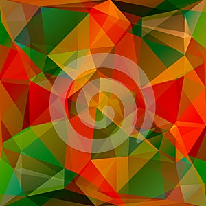 Abstract multicolored polygonal background