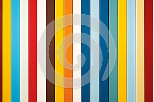 Abstract Multicolored Striped Pattern Creating Dynamic Contrast and Rhythm on Textured Background