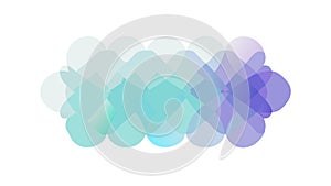 Abstract Multicolored Wavy Lines Vector Background, vector design Generative AI