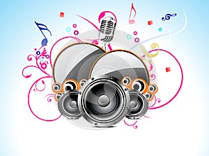 Abstract muscial background