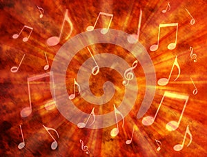 Abstract Music Background