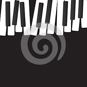 Abstract music background vector illustration for