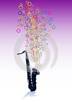 Abstract Musical Background -EPS Vector-