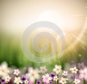 Abstract natural background