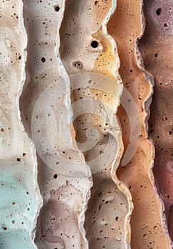 abstract natural rock formations