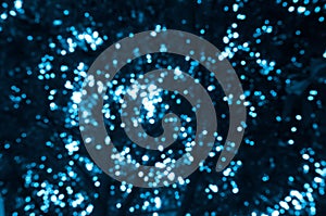 Abstract nature blue background