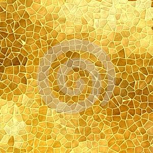 Abstract nature marble plastic stony mosaic tiles texture background gold colors