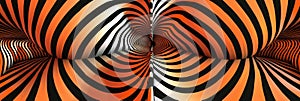 Abstract Neo Dadaist Patterns of Op Art Design, Conceptual Optical Illusion Images, Neo Dadaism