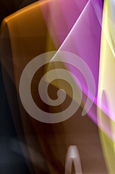 Abstract Neon 80s Style Lines and Swirls For Retro Background Cosmos Rave