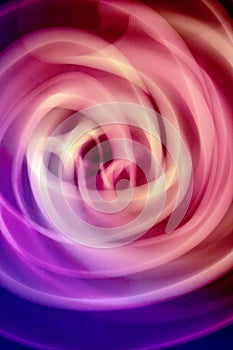 Abstract Neon 80s Style Lines and Swirls For Retro Background Cosmos Rave