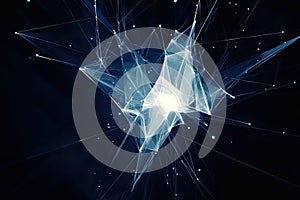 Abstract Network Connection Background