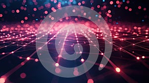 Abstract Network Connection Background