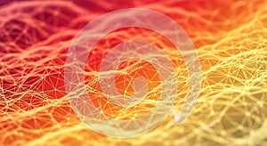 Abstract Network Connection Background