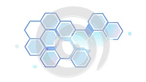 Abstract Network Connection, Dots and Lines Technology Concept, vector design Generative AI