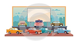 Abstract Network Connection, Interconnected Nodes and Data Flow vector design Generative AI