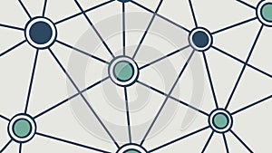 Abstract Network Connection Pattern Vector Background, vector design Generative AI