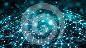 Abstract Network Connection Structure - Plexus Data Interconnect Concept