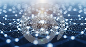 Abstract network connections.