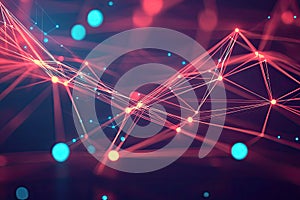 AI-Generated Network Visualization