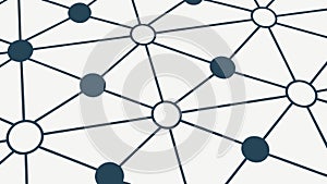 Abstract Network Grid Pattern, Digital Connectivity, Global Communication, Tech Background, vector design Generative AI