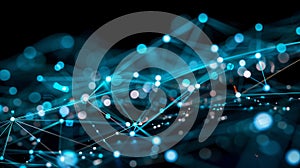 Abstract Network Plexus: Data Connection, Technology Background