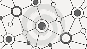 Abstract Network with Stars Pattern, vector design Generative AI