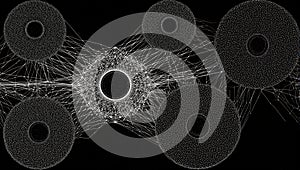 Abstract Network Structure in Motion