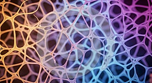 Abstract Network Structure, Neural Network, or Cellular Structure