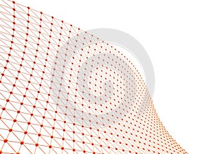 Abstract network Technology Molecular Structure and connection