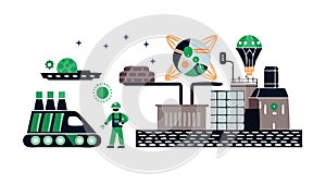 Abstract Neural Network: AI and Complex Data Processing, vector design Generative AI