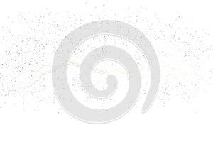 Abstract Neural Network Visualization. Conceptual Representation Of Brain Activity And Connectivity Isolated On