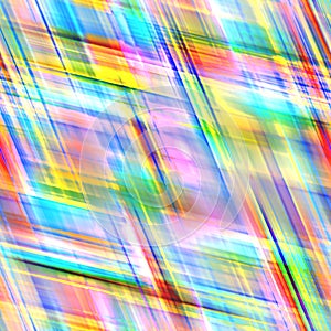Abstract nifty crossing pattern of bright multicolors. Crisscrossing tension points, seamless texture pattern, soft focus