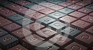 Abstract Numeric Cubes