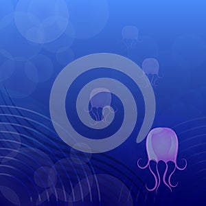 Abstract oceanbackground