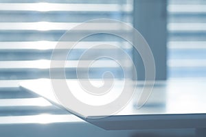 Abstract office scene