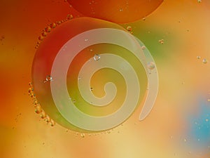 Abstract Oil Bubbles