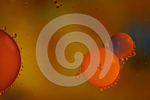 Abstract Oil Bubbles