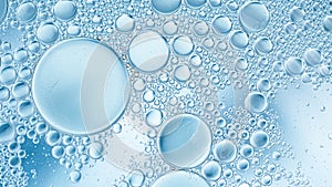 Abstract oil bubbles colored background